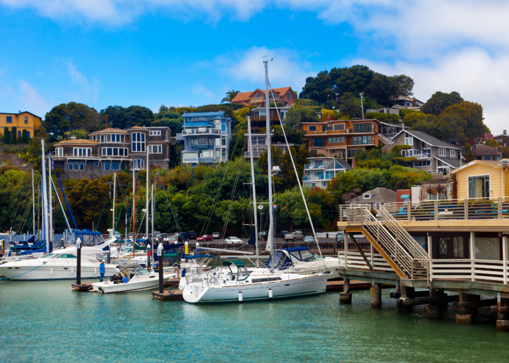#10. Tiburon, California
